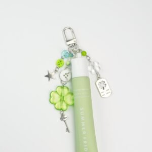 Keychain Holder for Lip Gloss Summer Fridays 0.5 oz Lip Balm Holder Keychain - Portable Lipgloss Case with Keyring